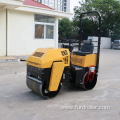 Electromagnetic Clutch Control 1000kg Mini Road Roller Compactor